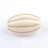 Oval Plating Acrylic Beads PACR-Q102-08A-2