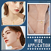 24Pcs 2 Styles Brass Pendants KK-WR0001-49-5