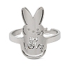Non-Tarnish 201 Stainless Steel Adjustable Rings for Women RJEW-F163-01P-2