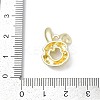 Alloy Enamel Pendants PALLOY-R151-38G-3