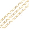 3.28 Feet Brass Curb Chains X-CHC-O001-01G-1