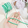 15M Polyester Wavy Fringe Trim Ribbon OCOR-GF0003-04C-3