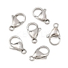 Non-Tarnish 316 Surgical Stainless Steel Lobster Claw Clasps X-STAS-316-FL15A-1