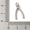 Rack Plating Brass Micro Pave Cubic  Zirconia Pendant KK-U027-14P-3