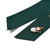 Christmas Polyester Ribbon Safety Pin Brooch LS-JEWB-H012-01B-3