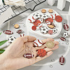 DIY Sport Theme Earring Making Kit DIY-TA0006-10-8