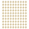 100Pcs Tibetan Style Alloy Pendants PALLOY-GO00038-1