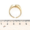 Brass Micro Pave Cubic Zirconia Adjustable Cuff Rings RJEW-C131-05G-5