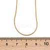 Trendy Unisex 201 Stainless Steel Snake Chain Necklaces NJEW-L043-06G-3