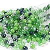 500Pcs 5 Colors Mixed Styles Glass Beads EGLA-LS0001-02-2