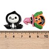 Mixed Halloween Theme Resin Cabochons CRES-MSMC003-01-3