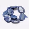Natural Sodalite Beads Strands G-A171-09R-2
