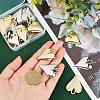 24Pcs 2 Colors Alloy Pendants FIND-CA0004-85-3