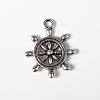 Tibetan Style Alloy Pendants TIBEP-A122979-AS-LF-1