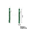 Dainty Japanese Teardrop Style Stud Earrings with Tassels and Rhinestones LS-RD3372-2-1
