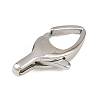 316 Stainless Steel Lobster Claw Clasps STAS-C154-02C-P-2