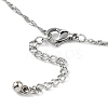 304 Stainless Steel Singapore Chain Necklace Making AJEW-JB01333-02-4