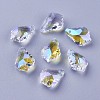 Faceted Glass Pendants X-GLAA-F068-C27-01-1