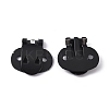 Iron Flat Blank Shoe Clips IFIN-WH0072-01A-EB-1