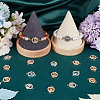 36Pcs 6 Styles Alloy Crystal Rhinestone Connector Charms FIND-SC0007-42-4