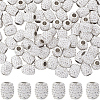 100Pcs Handmade Polymer Clay Rhinestone European Beads CPDL-SP0001-01-1