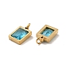 PVD Vacuum Plating 304 Stainless Steel Pendants STAS-D189-03G-B11-3