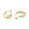 Rack Plating Brass Chunky Stud Earrings EJEW-I268-07G-2