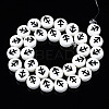 Handmade Porcelain Ceramic Beads Strands PORC-S502-032C-2