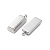 Non-Tarnish 304 Stainless Steel Pendants STAS-G338-20P-2