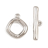 Brass Toggle Clasps KK-G548-41P-02-3