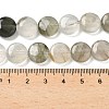 Natural Green Rutilated Quartz Beads Strands G-F790-H01-03-5