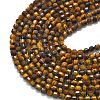 Natural Tiger Eye Beads Strands G-A260-A48-01-3