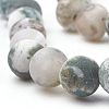 Natural Tree Agate Beads Strands X-G-T106-037-2