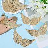 20Pcs Cloth Angel Wings AJEW-GF0012-62A-3