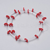 Synthetic Coral Beads Strands CORA-D032-03A-05-2