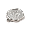 Tarnish Resistant 304 Stainless Steel Pendant Rhinestone Settings STAS-I197-001P-4