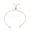 Brass Chain Bracelet Making KK-G279-03-NR-1