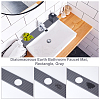Diatomaceous Earth Bathroom Faucet Mat FIND-WH0139-816A-2