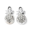 Alloy Crystal Rhinestone Pendants PALLOY-E775-21P-1