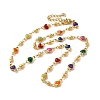 Non-Tarnish 304 Stainless Steel with Eamel Necklaces LS-NJEW-B077-03G-1