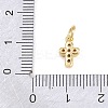 Brass Micro Pave Cubic Zirconia Pendants KK-H273-51G-01-3