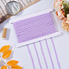 25 Yards Polyester Elastic Wavy Fringe Trim Ribbon SRIB-GF0001-40B-3