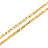 Fashionable 304 Stainless Steel Cable Chain Necklace Making LS-STAS-A028-N081G-2