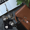 Heart Double-Sided Engraved Stainless Steel Commemorative Decision Maker Coin Set AJEW-GL0002-02A-6