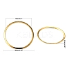 201 Stainless Steel Linking Rings X-STAS-F192-001G-01-2