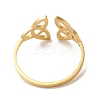 304 Stainless Steel Open Cuff Ring RJEW-Z026-06G-3