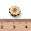 Brass Micro Pave Cubic Zirconia Beads KK-K361-03C-G-4