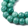 Ombre Effect Dyed Glass Beads Strands X-GLAA-T031-01O-09-4