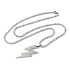 201 Stainless Steel Pendant Necklaces NJEW-D307-02P-A-2
