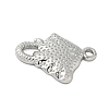 304 Stainless Steel Manta Ray Pendants STAS-S186-05A-P-2
